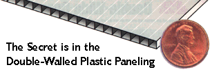 special UV plastic panels